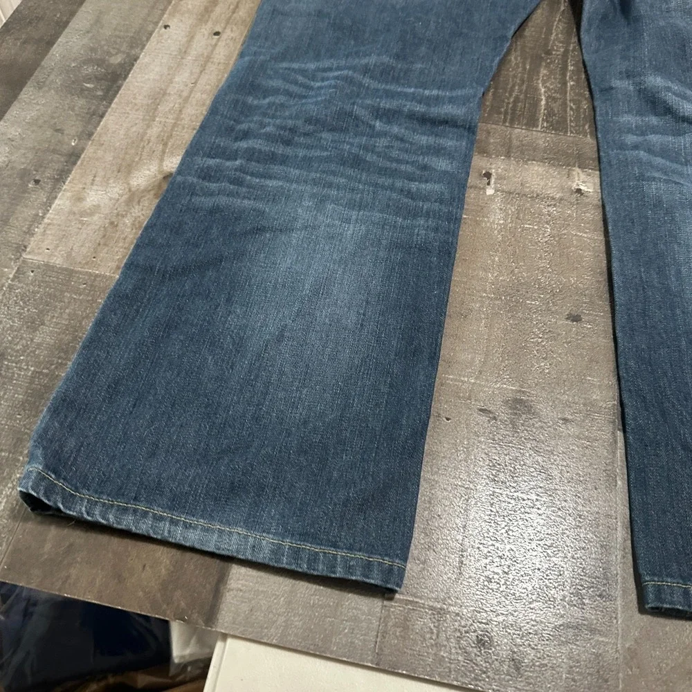 Vintage Y2K True Religion Boot Cut Pocket Jeans Men's 36x30 Medium Blue Wash
